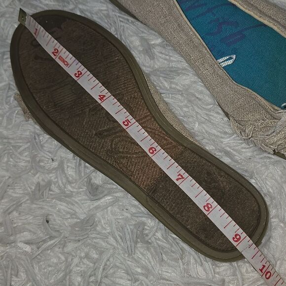 Blowfish Womens Burlap Crochet Lace Overlay Flats Slip On Tan Or Kids Size Shoe - Picture 13 of 17